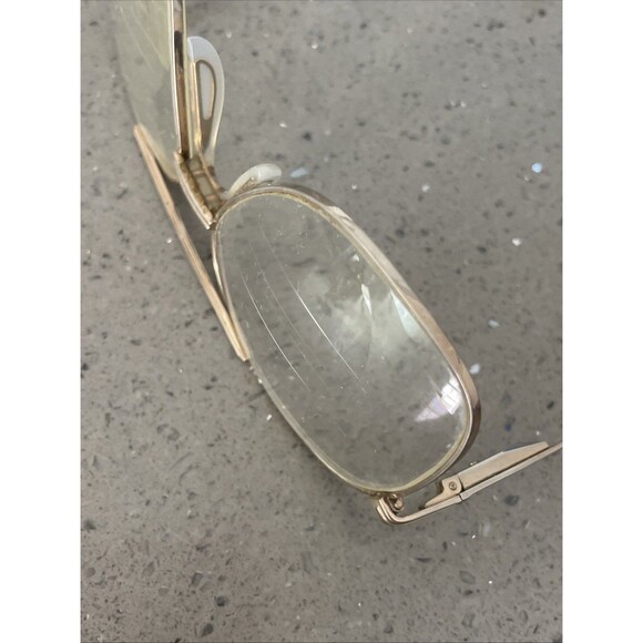 Wilshire Designs Mod-1233 Eyeglasses Frames ONLY 59-15-145 Aviator Vintage - Picture 10 of 12